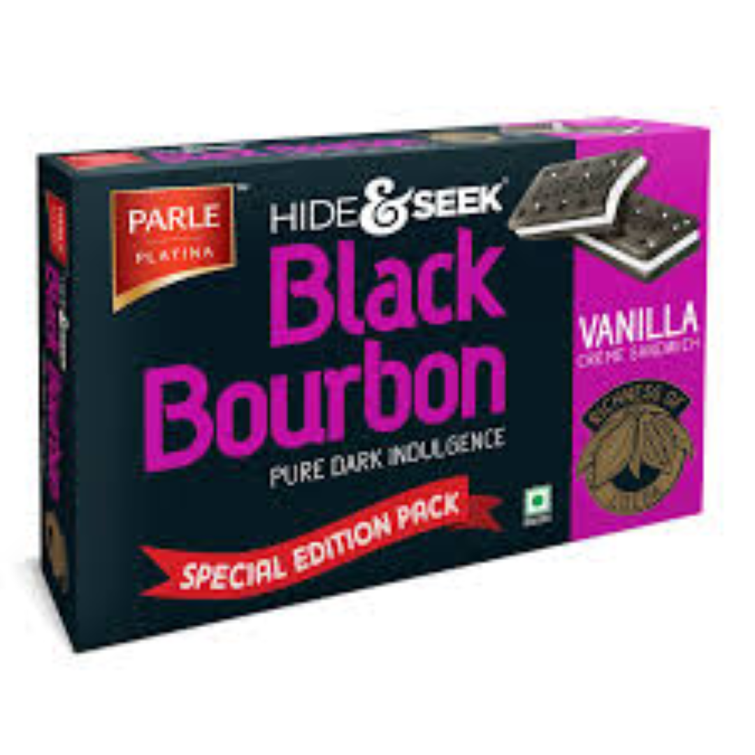 PARLE HIDE N SEEK BLACK BOURBON VANILLA 300G